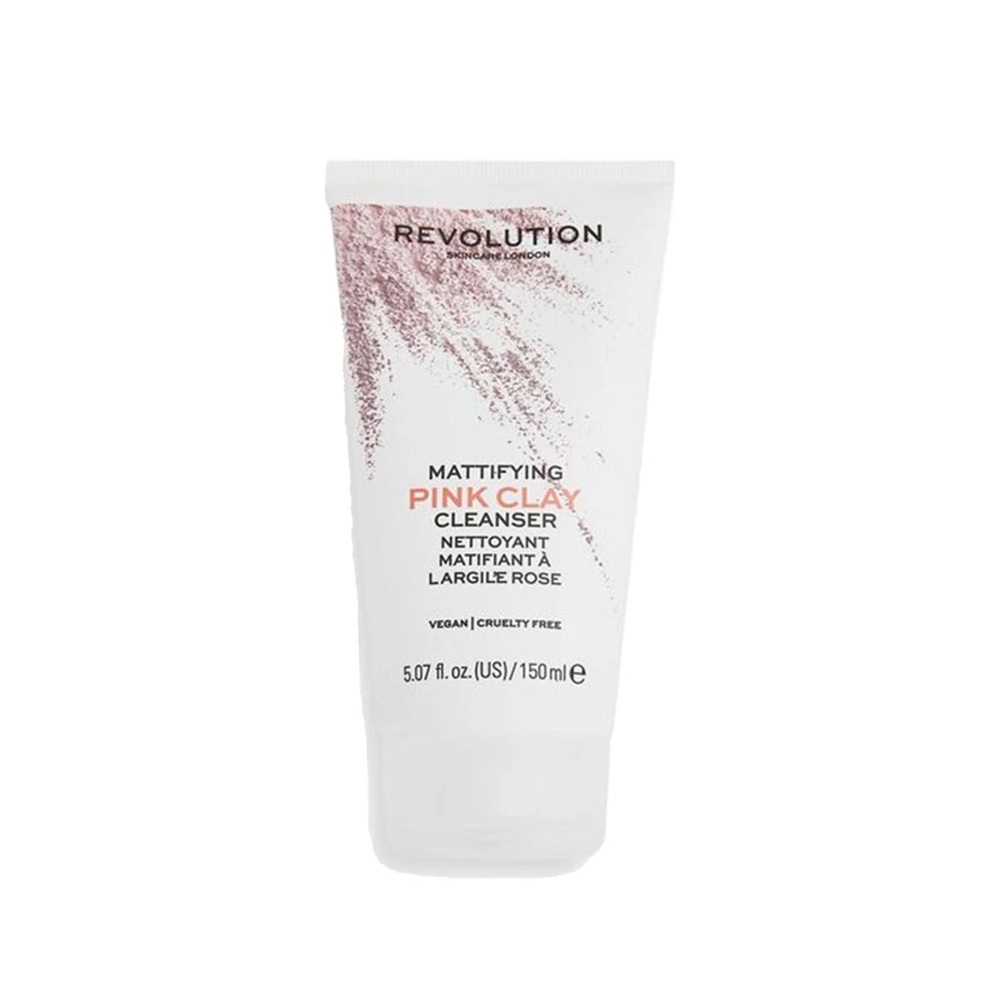 Revolution Skincare London Mattifying Pink Clay Mask Cleanse – 5.07 fl oz. – NWT